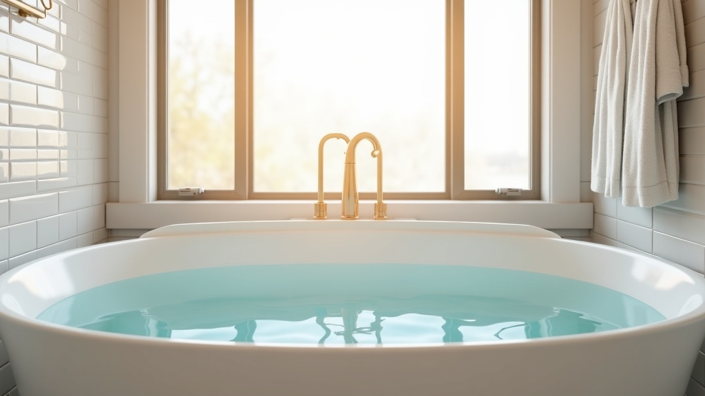 Child at bath time with dry sensitive skin from hard water in Boise Idaho
