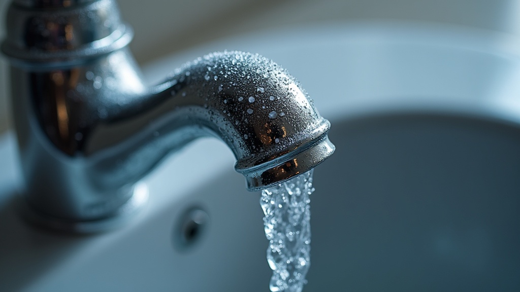 White Buildup on Faucets: What Boise Hard Water Does