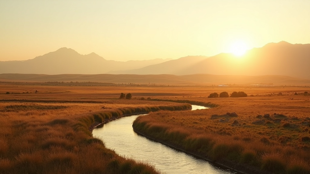 Rural Canyon County Idaho farmland with Snake River Plain and Owyhee Mountains