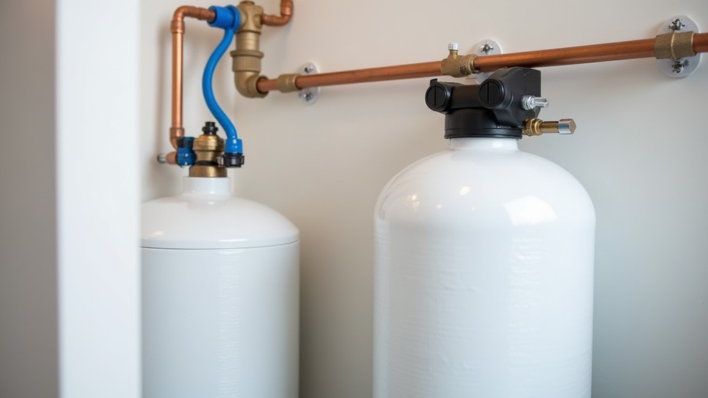 Water softener permit installation in a Boise Idaho utility room